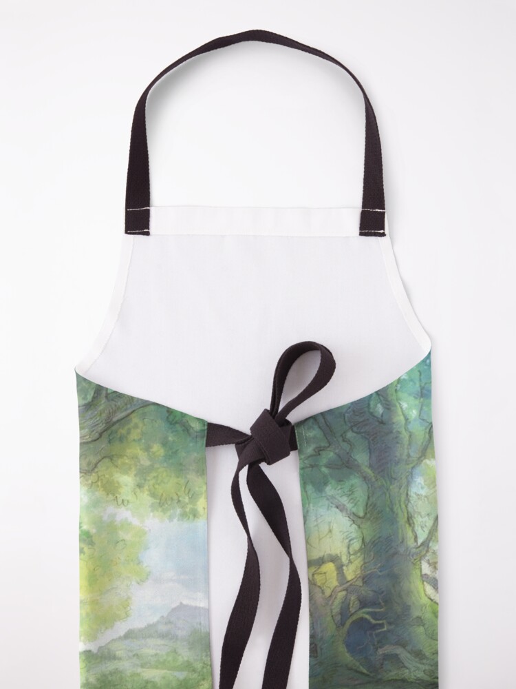 Alternate view of Badger in the woods Apron