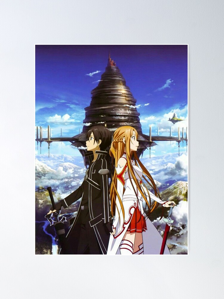 Anime Sword Art Online SAO' Poster, picture, metal print, paint by Team  Awesome