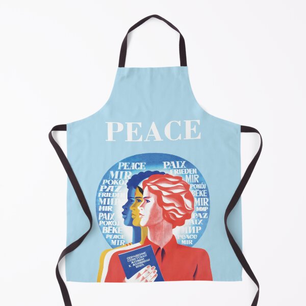 Item preview, Peace - Soviet Feminist Anti-racism Antifa Art Propaganda designed and sold by ArtFay.