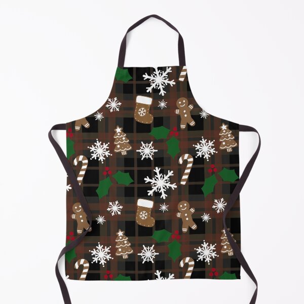 Item preview, Patrón de Navidad - Tela escocesa negra designed and sold by SketchyLady.