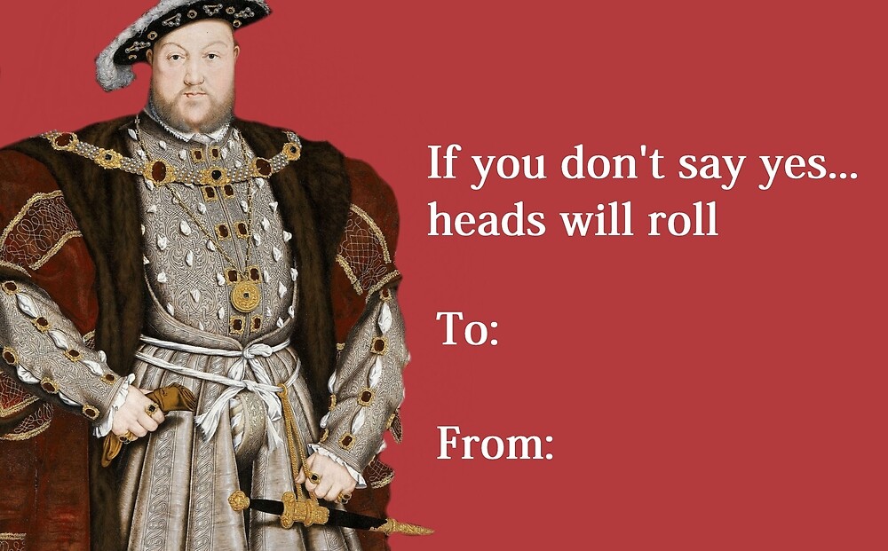 king henry viii declared valentines day