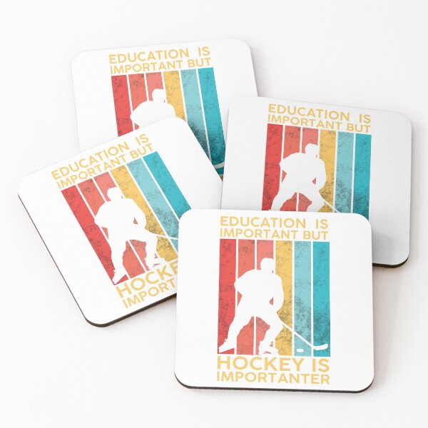 Item preview, Education Is Important But Hockey Is Importanter White designed and sold by DeeXdesigns.