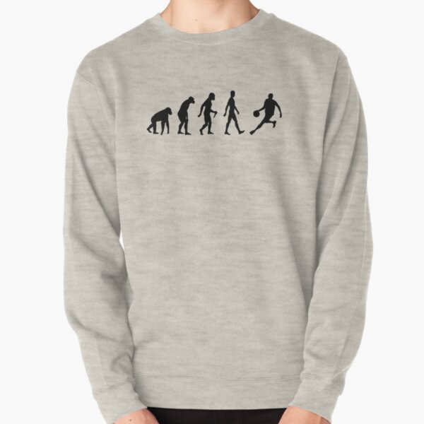 Basketball - Dribbling - Evolution - Slam Dunk Pullover Sweatshirt