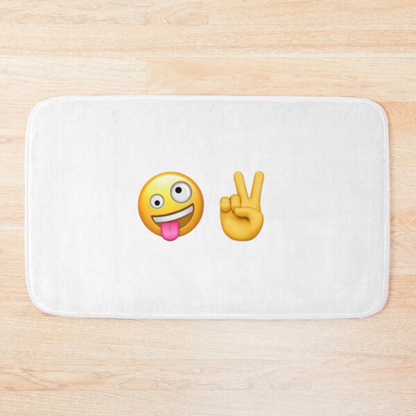 Item preview, Zany Peace Sign Emoji Combination designed and sold by art-by-harmonie.