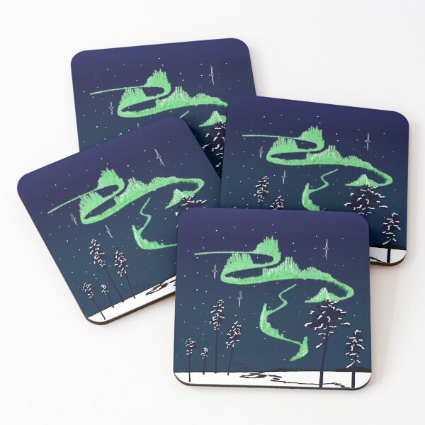 Item preview, Nordic art, snowy landscape designed and sold by Aurealis Creatief.