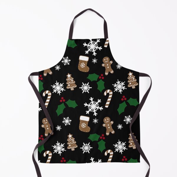 Item preview, Patrón de Navidad - Negro designed and sold by SketchyLady.