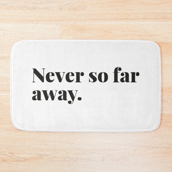 Item preview, Never so far away_black version designed and sold by Mauro Mondin.
