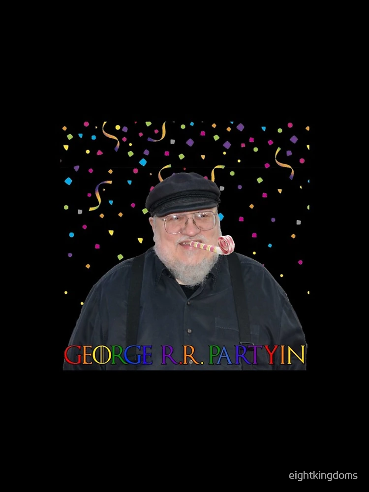 Thumbnail 4 of 4, Samsung Galaxy Phone Case, George R.R. Partyin' designed and sold by eightkingdoms.