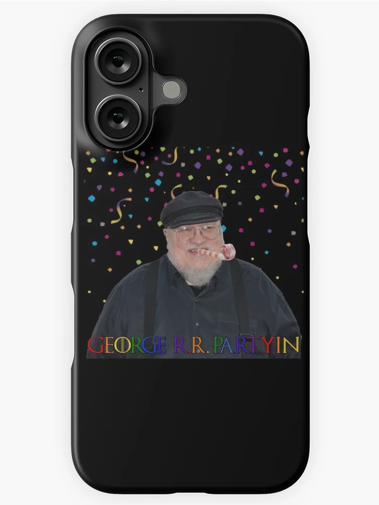Thumbnail 1 of 4, iPhone Case, George R.R. Partyin' designed and sold by eightkingdoms.