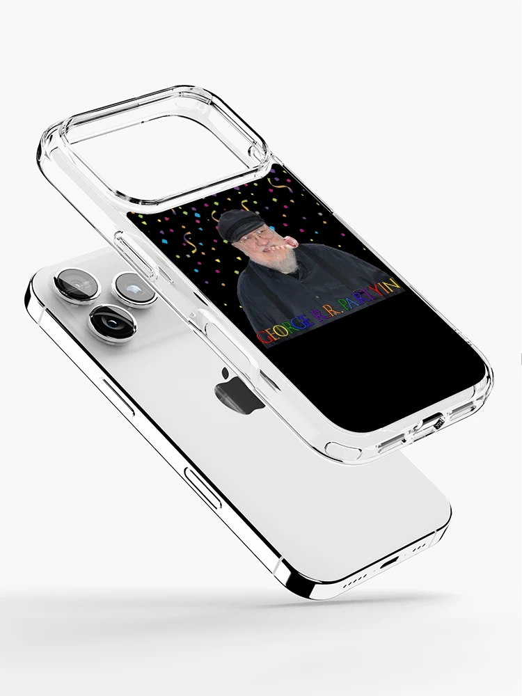 Thumbnail 2 of 5, iPhone Case, George R.R. Partyin' designed and sold by eightkingdoms.