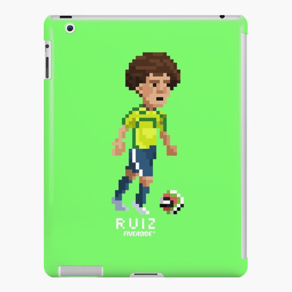 Luis 'Ruiz' Retro-Inspired Football 8-bit Player Figure iPad Snap Case