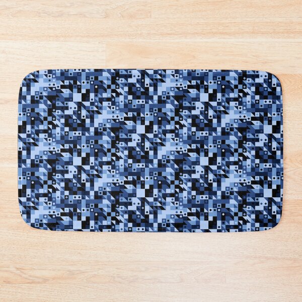 Item preview, Blue Edgy Shapes designed and sold by beocca.