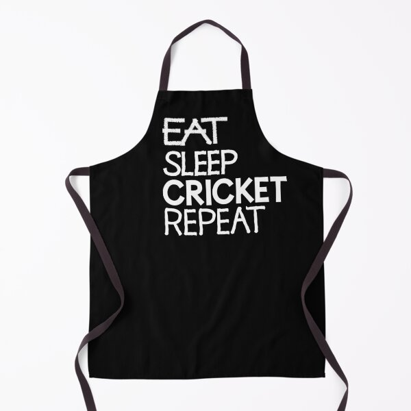 Item preview, Eat sleep cricket repeat designed and sold by ReluctantChickn.