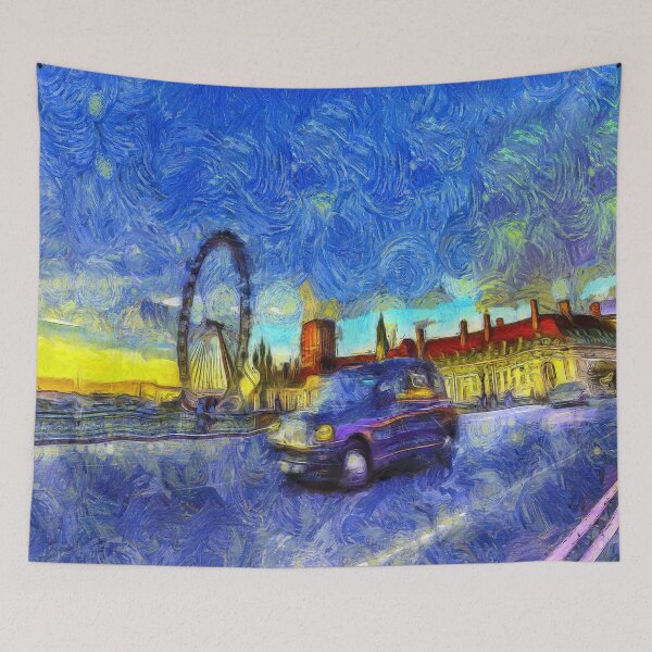 Item preview, Westminster Bridge Van Gogh designed and sold by Londonimages.