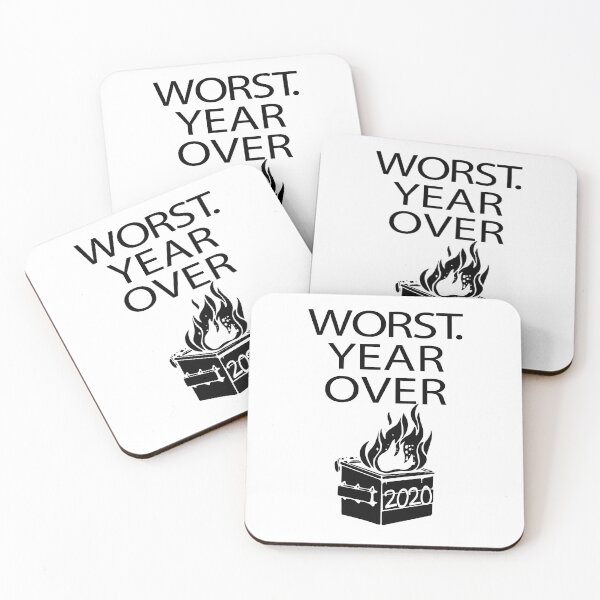 Item preview, Worst Year Over Dumpster Fire designed and sold by sandraking0908.