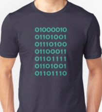 Bitcoin Binary (Silicon Valley) Unisex T-Shirt