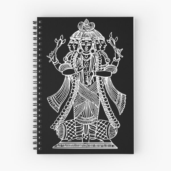 Item preview, hindu god brahma  designed and sold by Wyom Gupta.