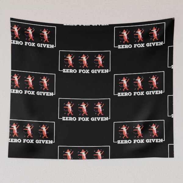 Item preview, Zero Fox Given Punny Quote designed and sold by AritraSur.