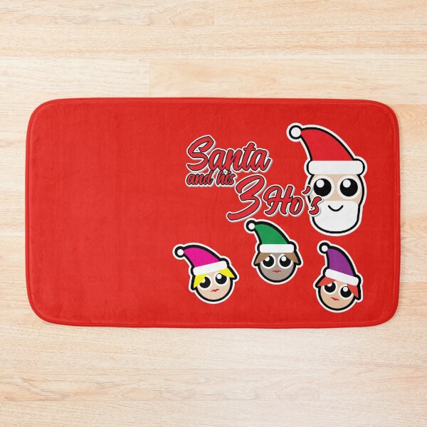 Item preview, Hilarious offensive Santa and his Three Ho's Christmas gag gift designed and sold by leftpointshirts.