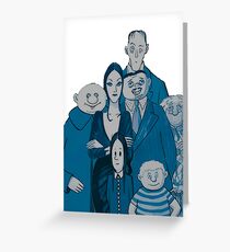 The Addams Family Greeting Card