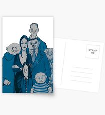 The Addams Family Postcards