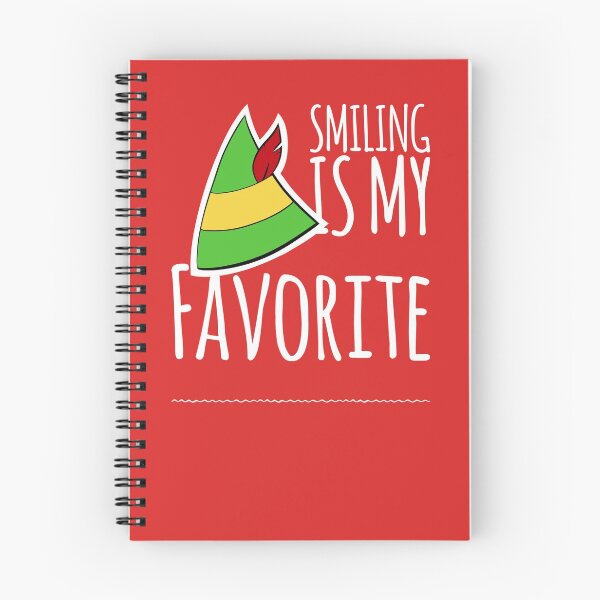 Item preview, Smiling is My Favorite - Funny Elf Christmas movie designed and sold by ShadeSpotMatt.