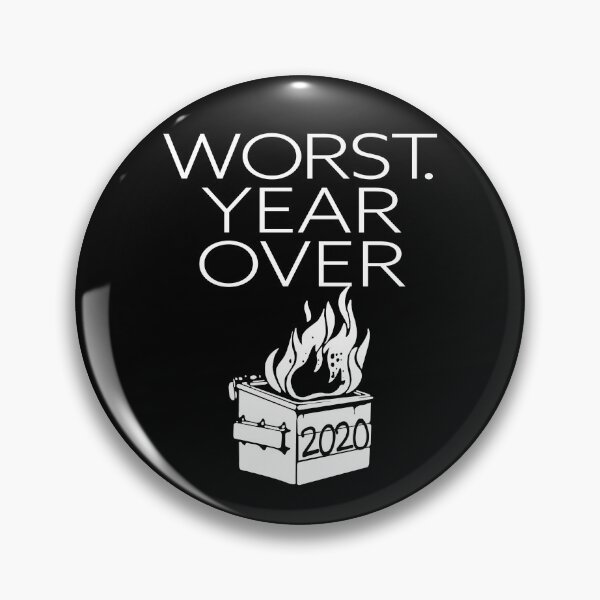 Item preview, Worst Year Over Dumpster Fire - New Year 2021 designed and sold by sandraking0908.