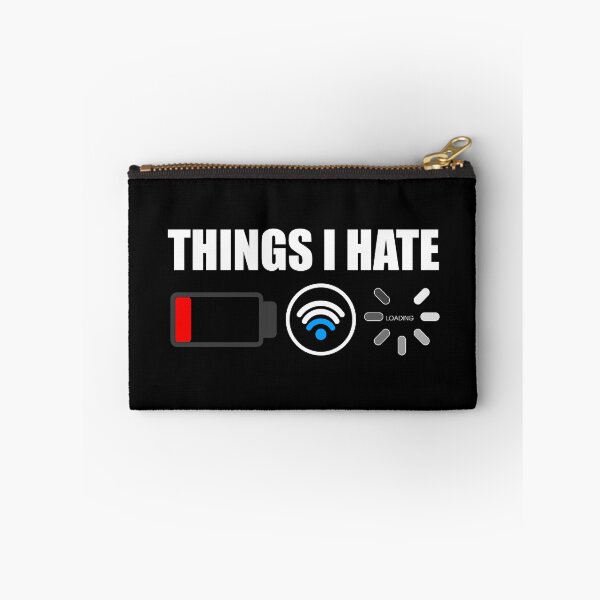 Item preview, Things I Hate Programmer Gamer Computer Nerd designed and sold by ZenCloak.