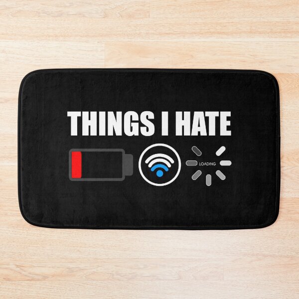 Item preview, Things I Hate Programmer Gamer Computer Nerd designed and sold by ZenCloak.
