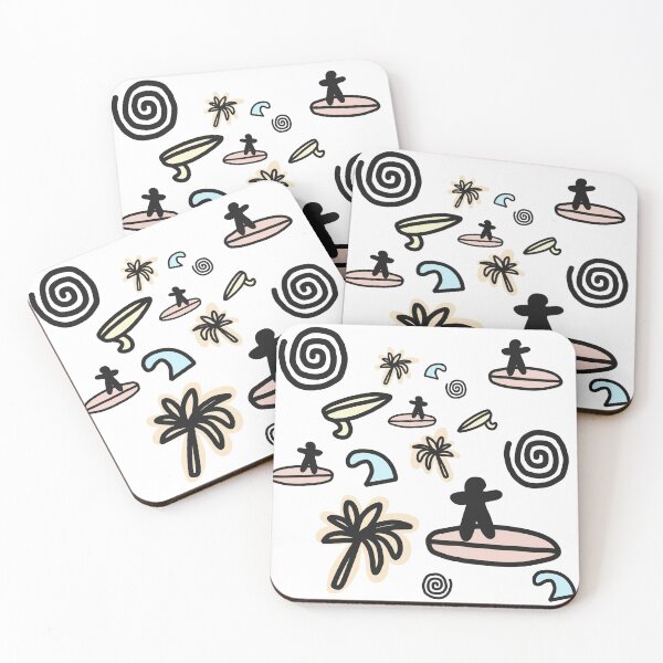 Item preview, Paddle surf surfing stand up paddle minimalist drawing  designed and sold by Tropical Blood.
