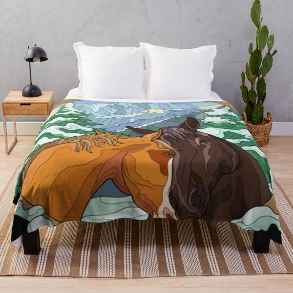 Item preview, The love of horses in the mountains. designed and sold by Karine Dupras.