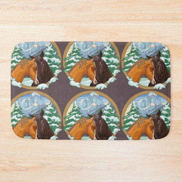 Item preview, The love of horses in the mountains. designed and sold by Karine Dupras.