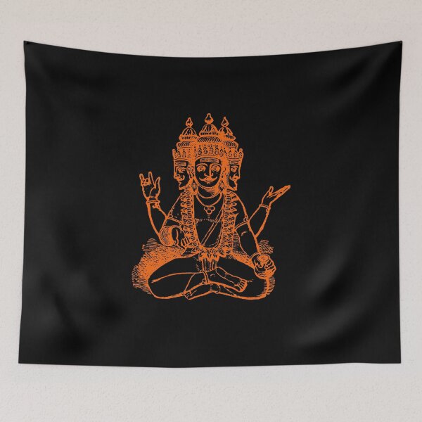 Item preview, Copy of hindu god brahma  designed and sold by Wyom Gupta.