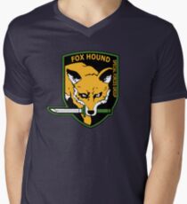 MGS - Foxhound SFG Logo Men's V-Neck T-Shirt