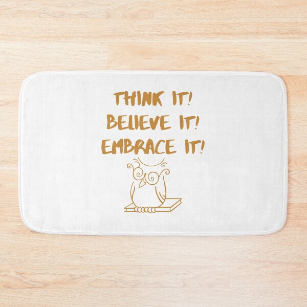 Item preview, Manifesting: "Think it! Believe it! Embrace it!" merch designed and sold by AyeAyeBeans.