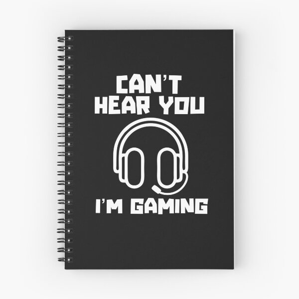 Item preview, Gamer Gift Can't Hear You I'm Gaming Funny Headset Graphic  designed and sold by alenaz.