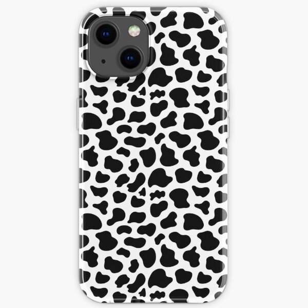 Coques pour iPhone 12 Pro Max peau de vache Coque souple iPhone
