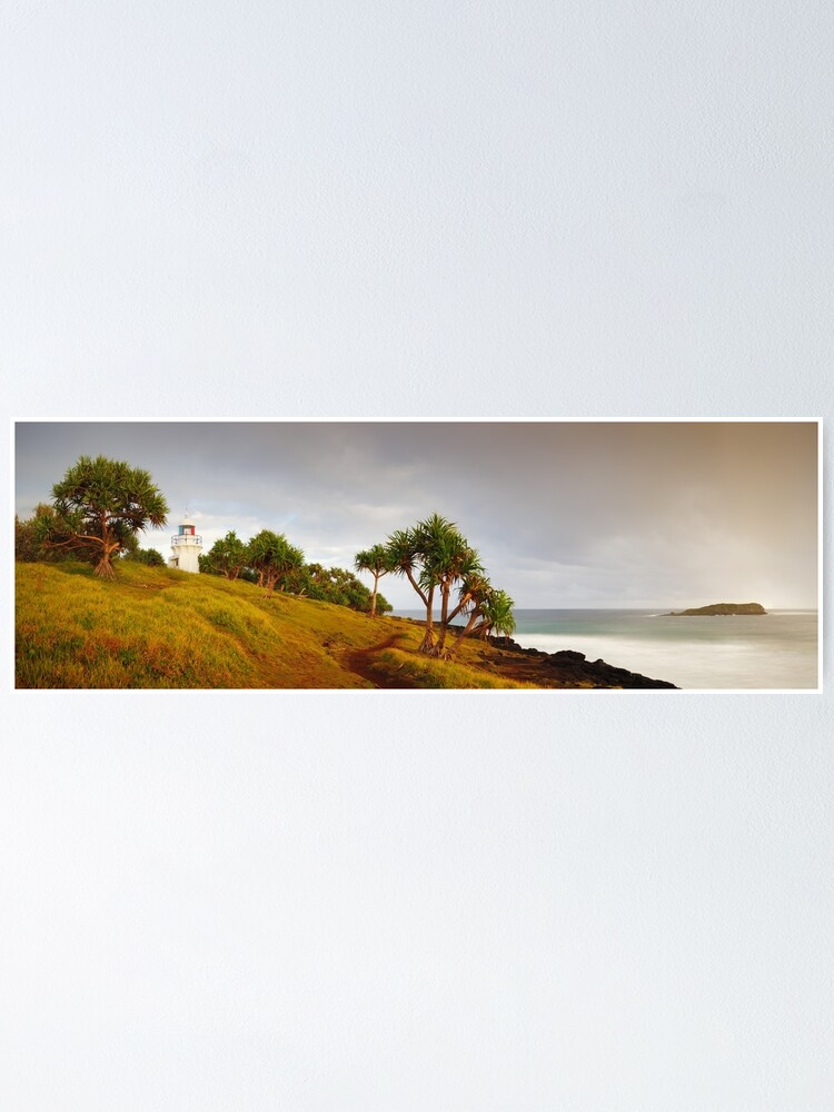 Thumbnail 1 of 3, Poster, Fingal Head Lighthouse, New South Wales, Australia designed and sold by Chockstone.