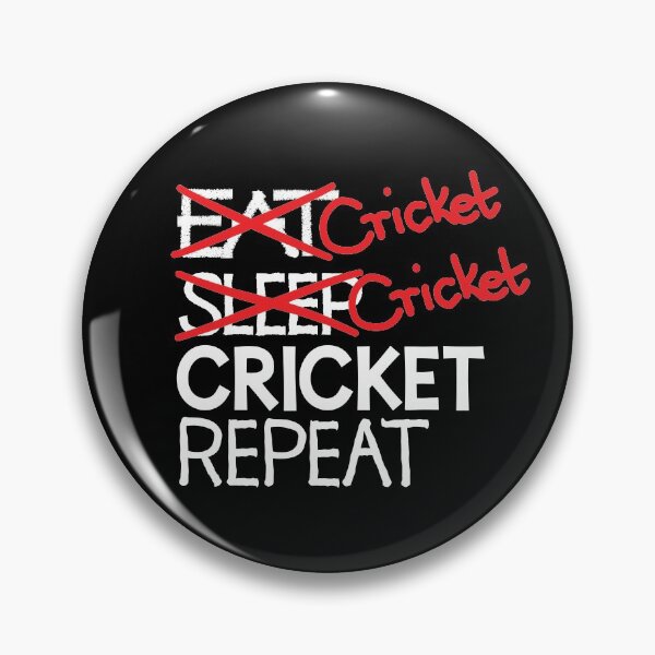 Item preview, Cricket cricket cricket repeat designed and sold by ReluctantChickn.