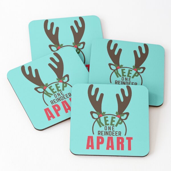 Item preview, Keep one reindeer apart designed and sold by CrownsStore.