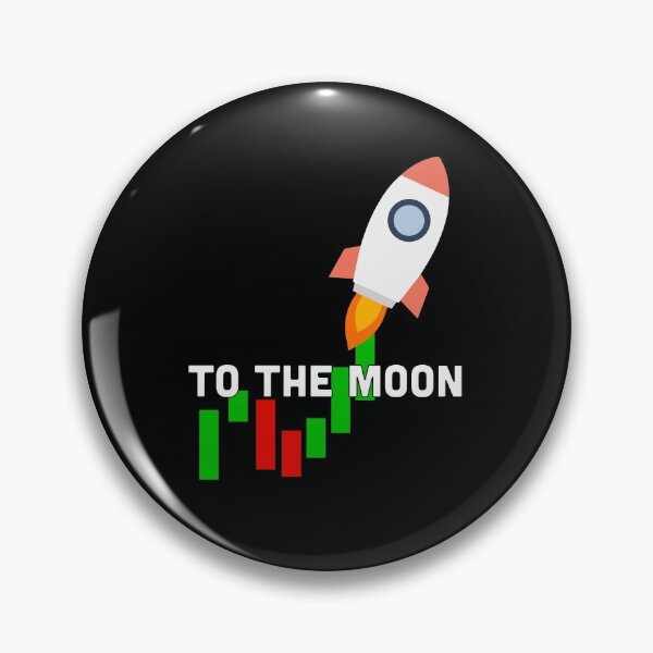 Item preview, To The Moon Stock Market Candlesticks designed and sold by Sophia Carey.
