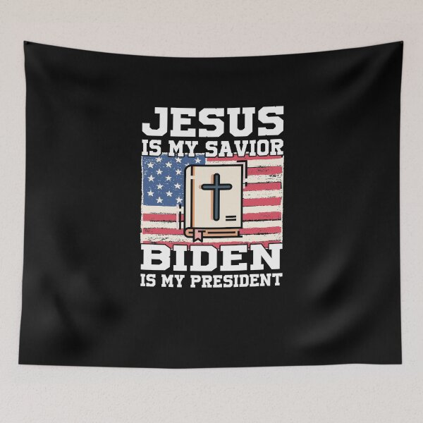 Item preview, Jesus Is My Savior Biden Is My President Bible Political designed and sold by trendo.