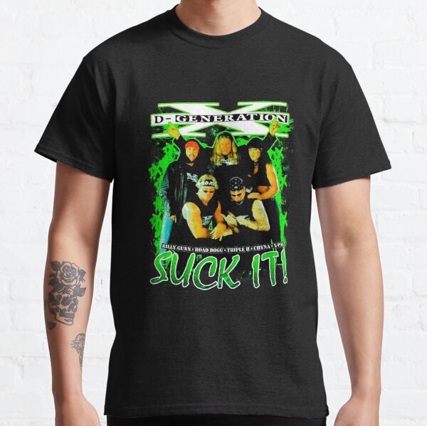 Vintage Inspired Dx Suck It Wrestling Tee Classic T-Shirt
