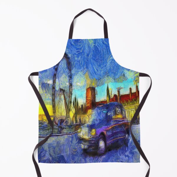 Item preview, London Taxi Van Gogh designed and sold by Londonimages.