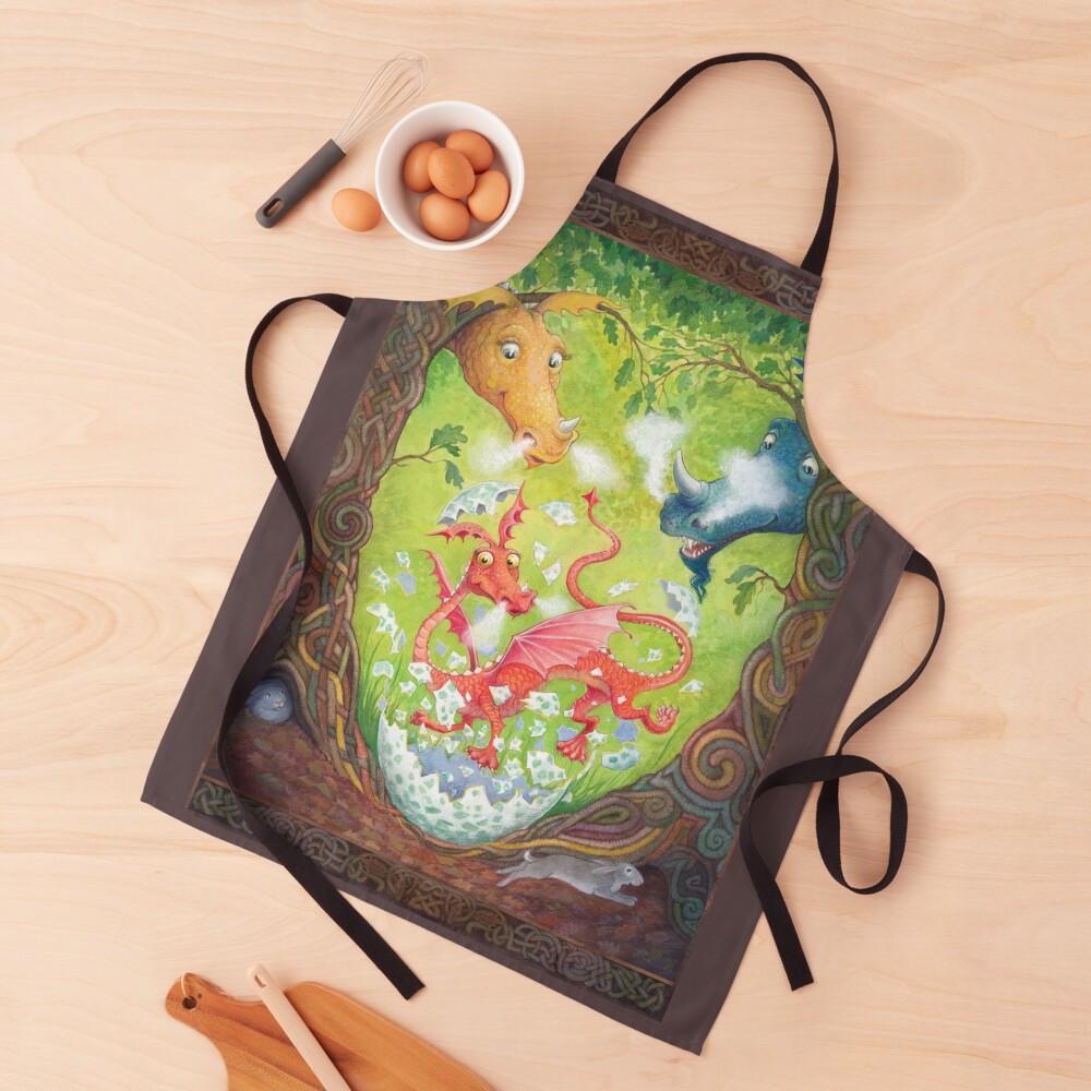 A Dragon is Born Apron
