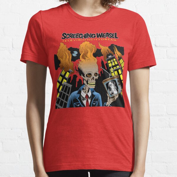 Screeching Televisions City Dream Weasel Essential T-Shirt