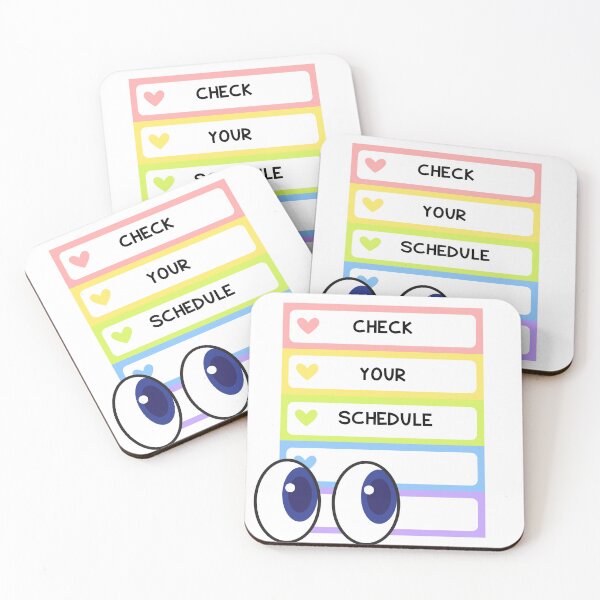 Item preview, Check Your Schedule designed and sold by Kirsten Uecker.