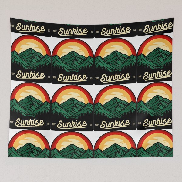 Item preview, SUNRISE VIBES designed and sold by WoodenGrafis.
