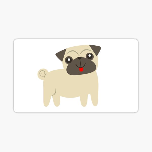 Pug Sticker