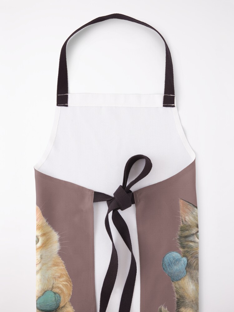 Alternate view of Kittens in Mittens Apron